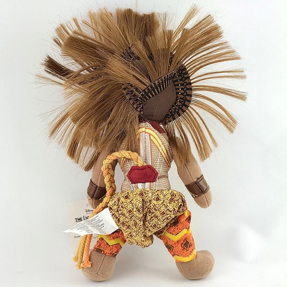 DISNEY The Lion King Simba Broadway Stuffed Toy & 1000 Stickers Activity Book - Picture 4 of 15